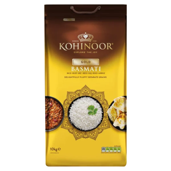 Kohinoor Gold Basmati Rice 10kg (Extra Long Premium)