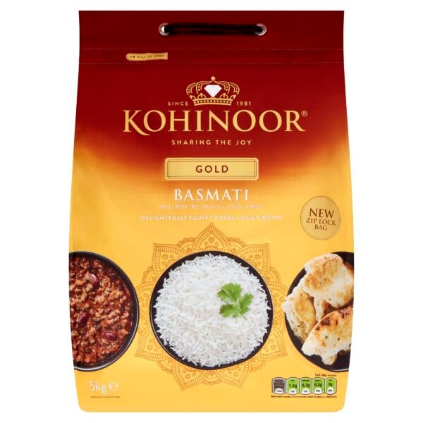 Kohinoor Gold Basmati Rice 5Kg (Extra Long Premium)