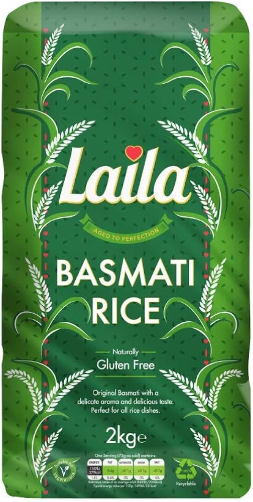 Laila Basmati Rice 2kg