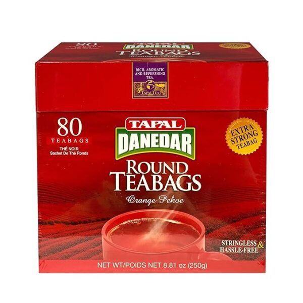 Tapal Danedar - Strong Black Tea (80 Tea Bags) , 250g