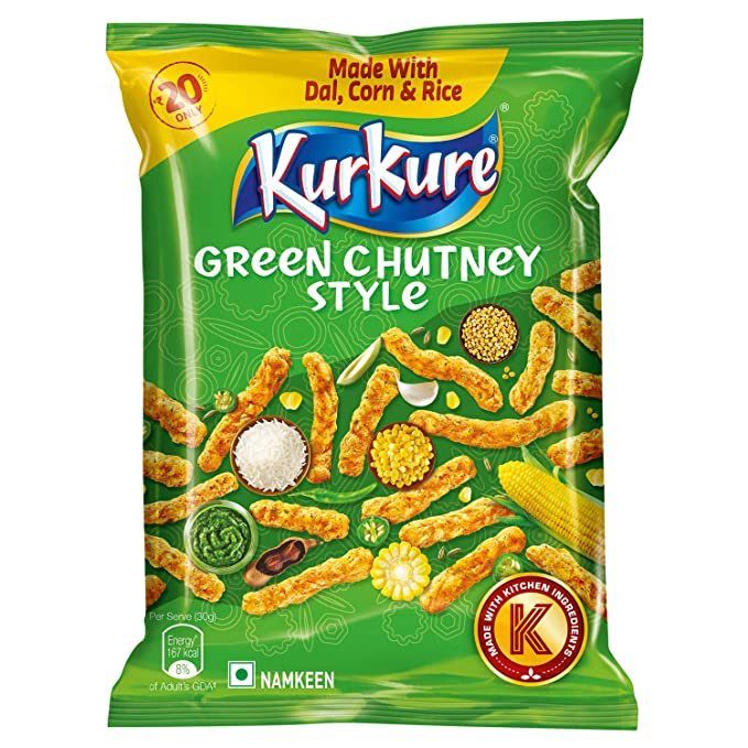 Kurkure Green Chutney Flavour 90G