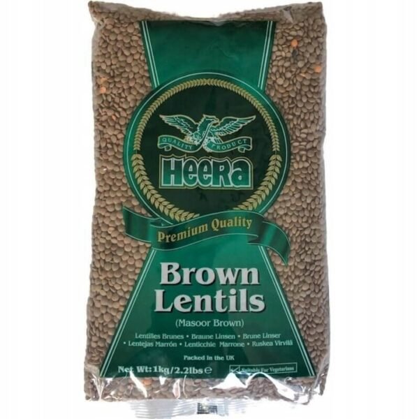 Heera Brown Lentils -1kg