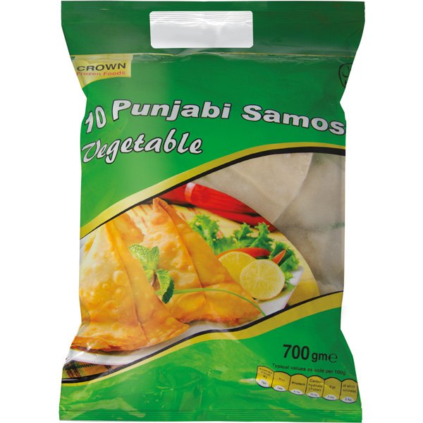 Fr. Crown Punjabi Vegetable Samosa 750g (10 Pcs)