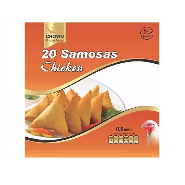 Fr. Crown Chicken Samosa 700g (20 Pcs)