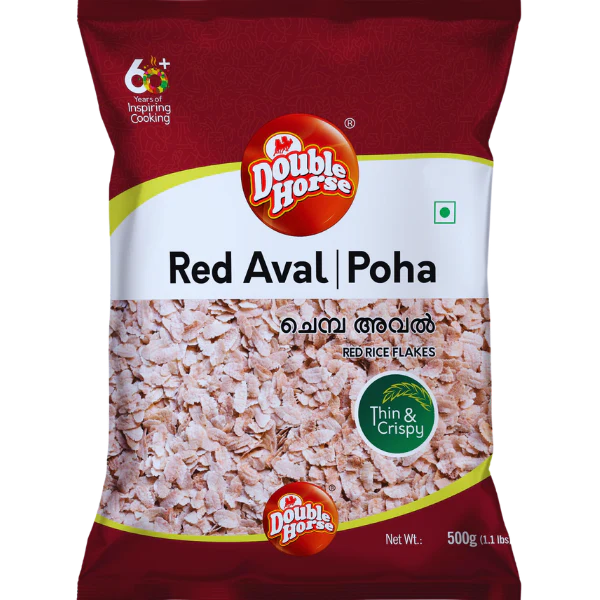 Double Horse Red Aval ( Rice Flakes ) 500g