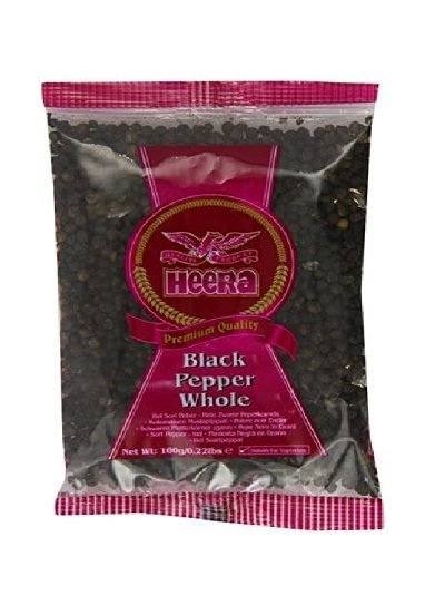 Heera Black pepper Whole -100g - Image 2