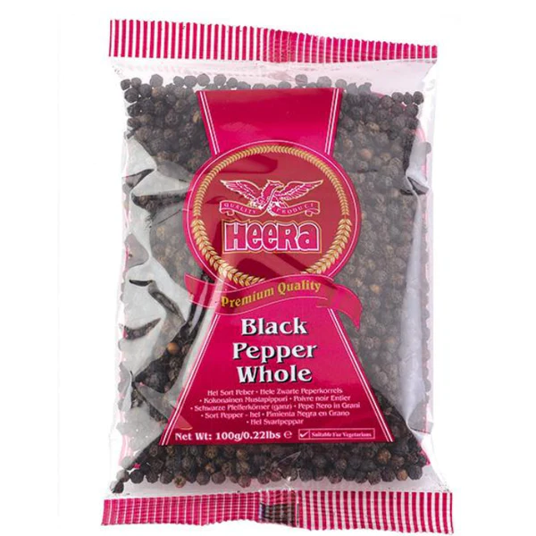 Heera Black pepper Whole -100g