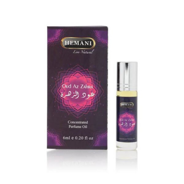 Hemani Attar Oud Az Zahra 8ml (Roll On)