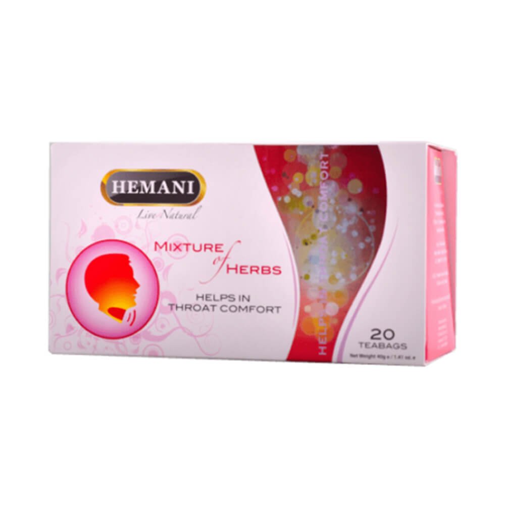 Hemani Throat Comfort Tea Mixture 40g PREMIUM