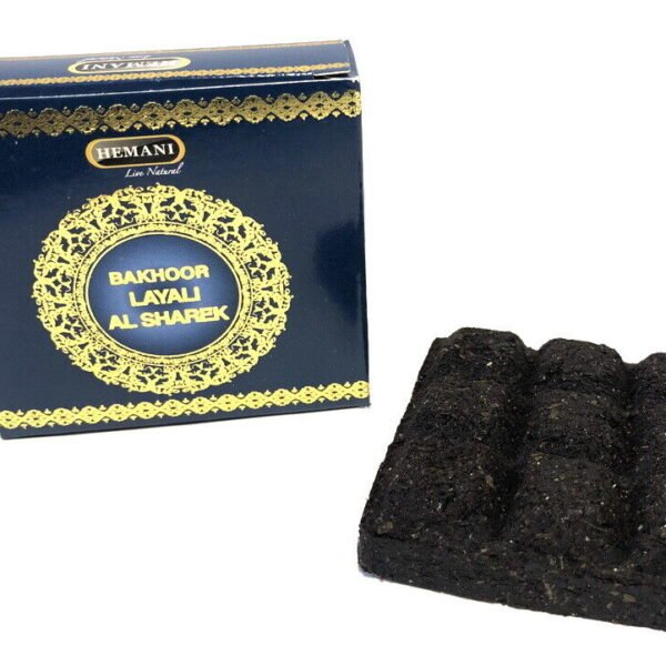 Hemani Bakhoor Layali Al Sharek chocolate bakhoor -40g