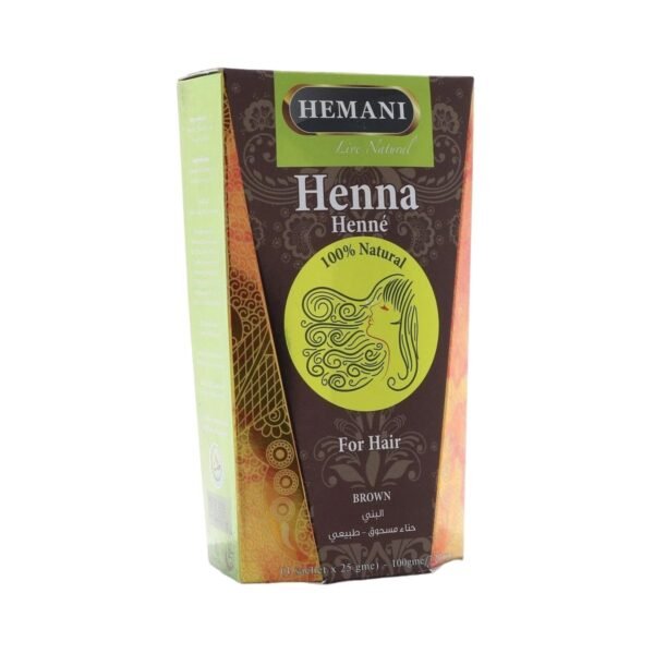 HENNA HEMANI BROWN 100GM