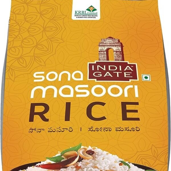 India Gate Sona Masoori Rice 5Kg