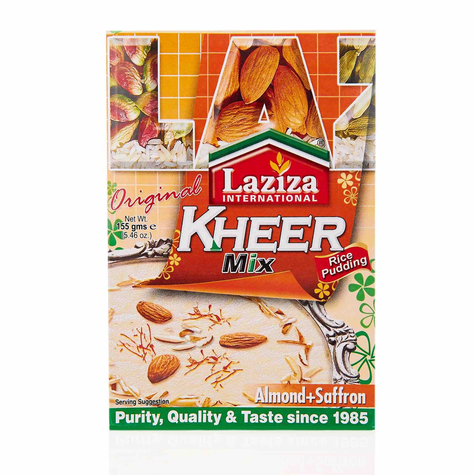 Laziza Kheer Mix Almond Saffron -155g