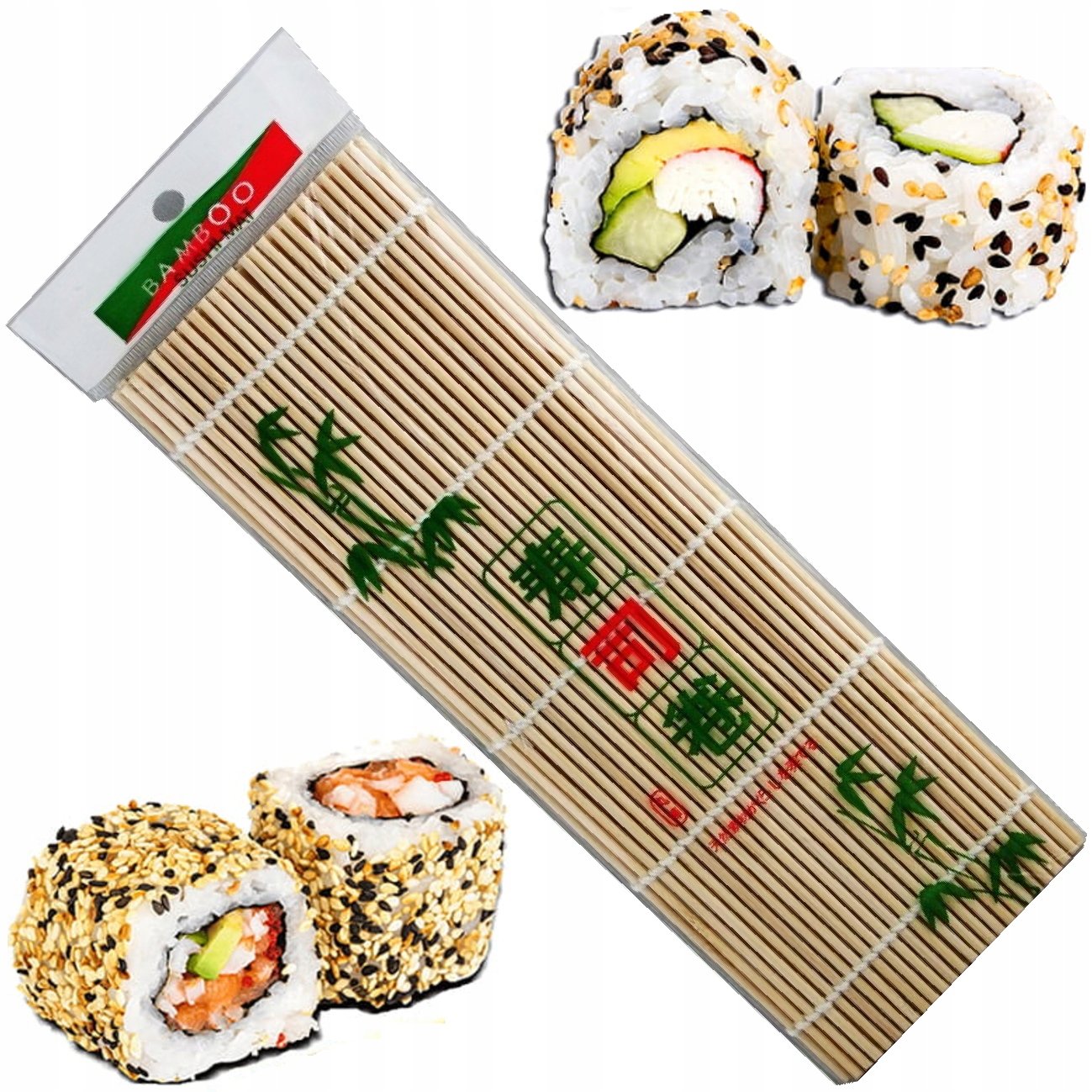 Bamboo Sushi Mat -21 x 24 cm