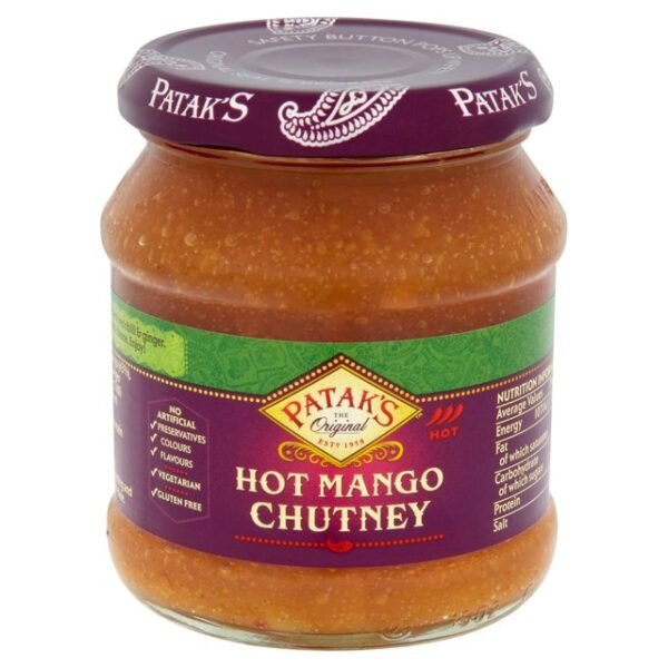 Patak's Hot Mango Chutney -340g
