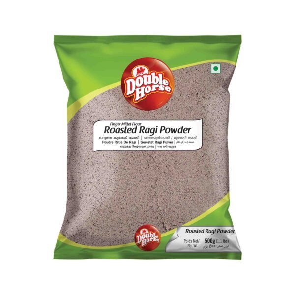 Double Horse Roasted Ragi Powder ( Finger Millet Flour ) 500g