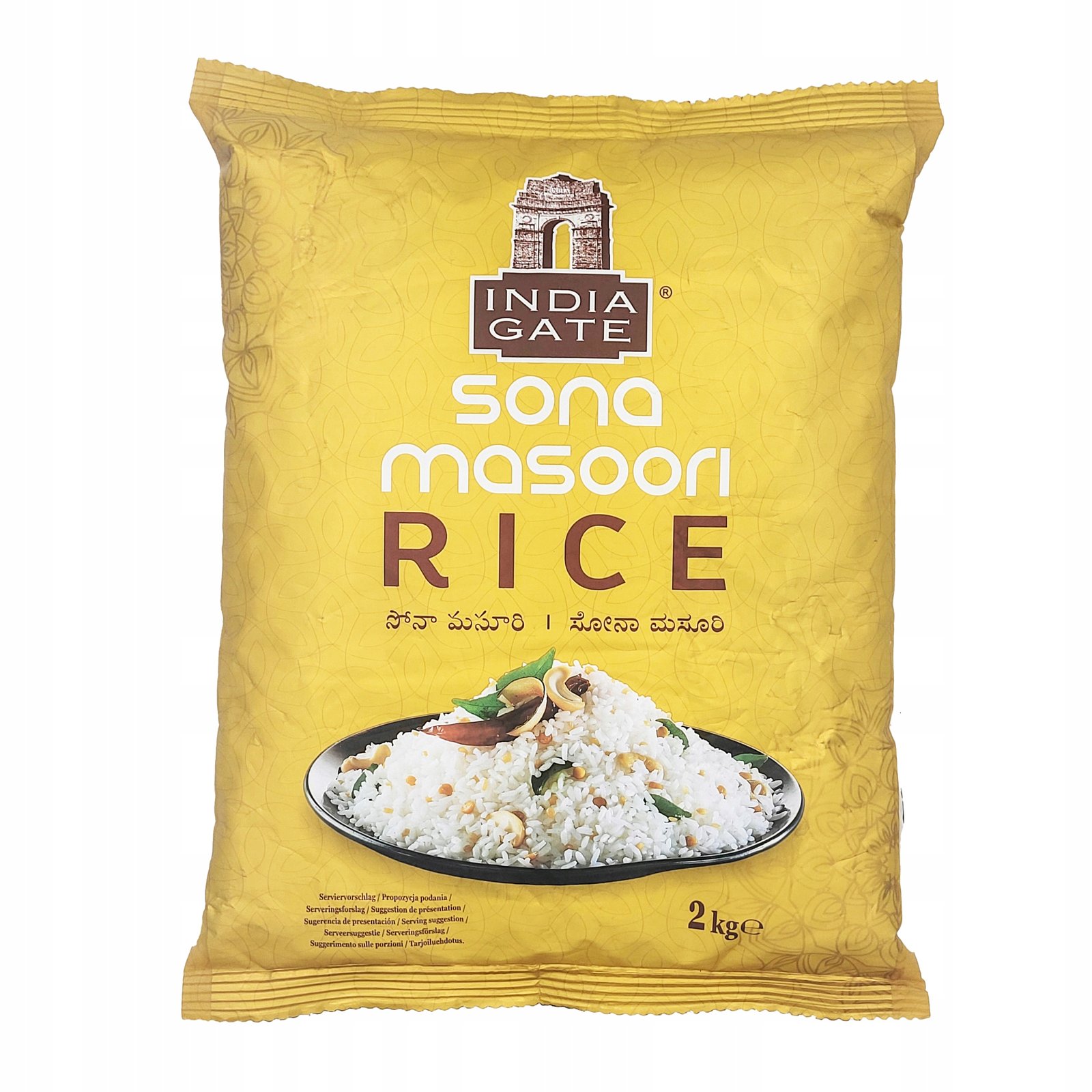 India Gate Sona Masoori Rice 2Kg