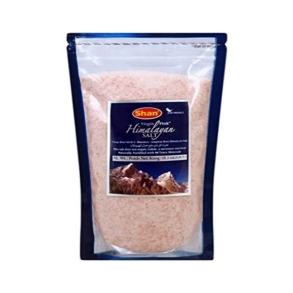 Shan Virgin Pink Himalayan Salt 800g