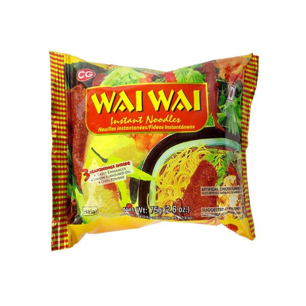 Wai Wai Chicken Noodles 70g