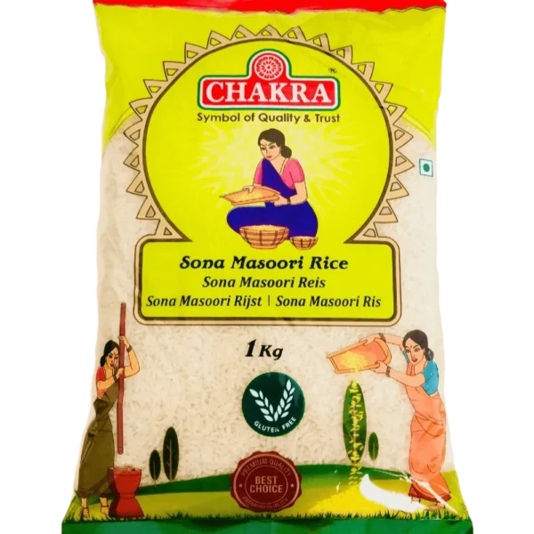Chakra Sona Masoori Rice 1kg