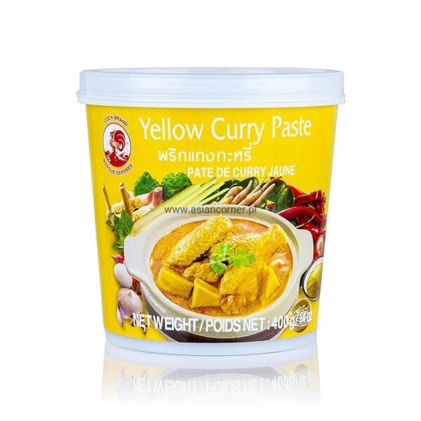 Yellow Curry Paste Cock Brand -400g