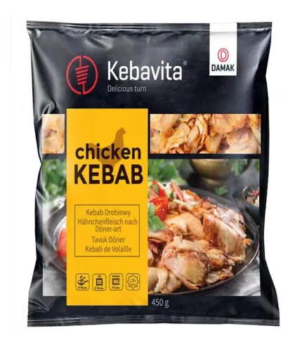 Kebavita Chicken Kebab Shavings 450g