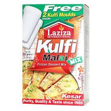 Laziza Kulfi Malai Frozen Dessert Mix -152g
