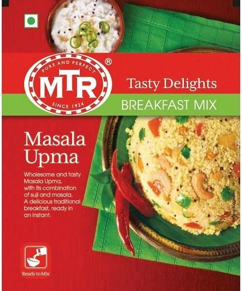 MTR Masala Upma 200g ( Mildly Spiced Semolina Pudding Mix )