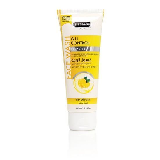 HEMANI OIL CONTROL WITH LEMON EXTRACT FACE WASH100ml
